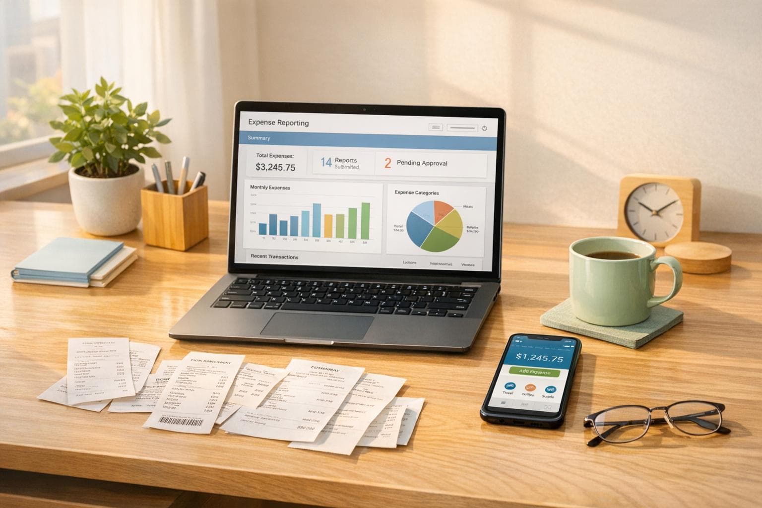 Manual to Automated: Expense Reporting Time Savings