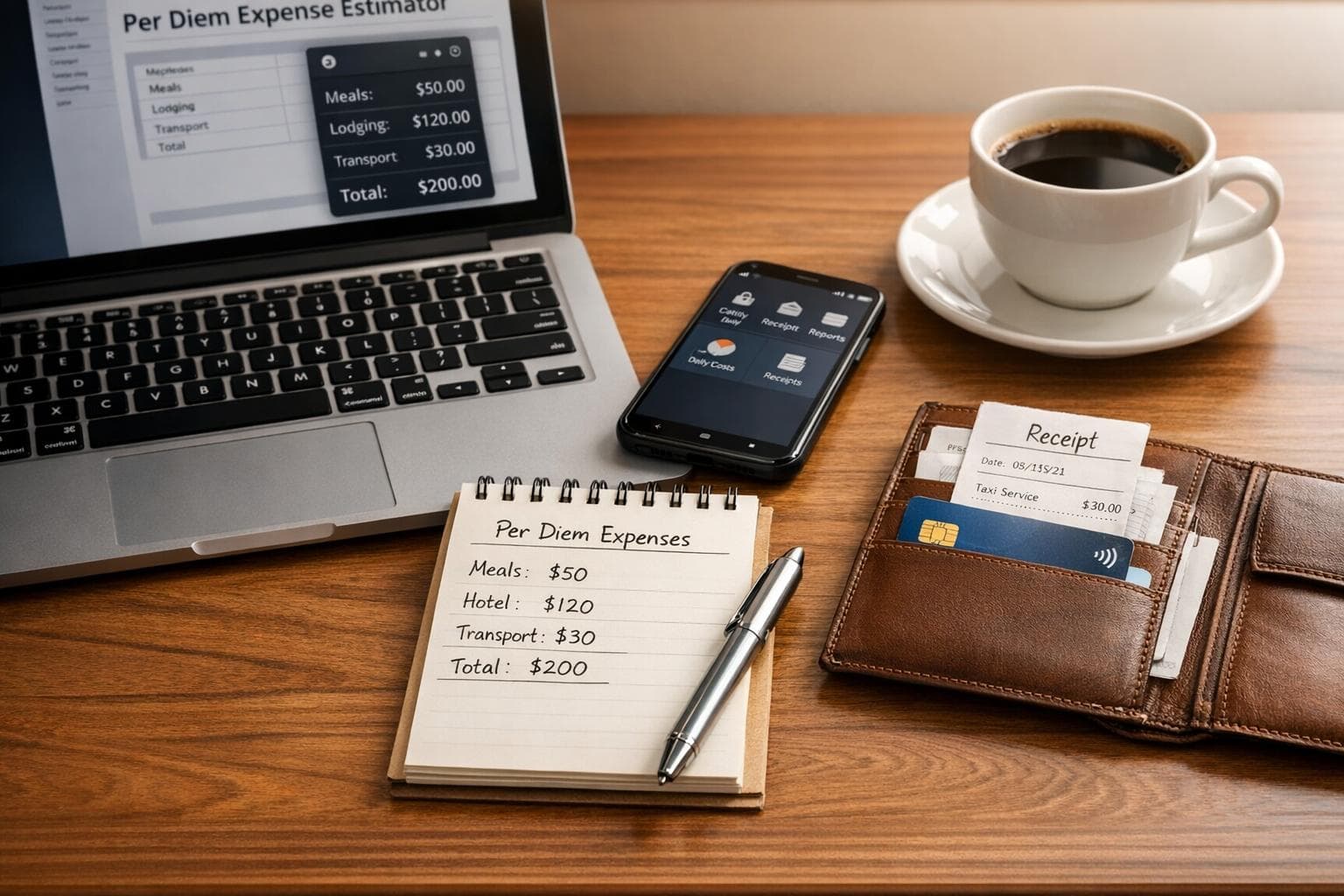 Per Diem Expense Estimator