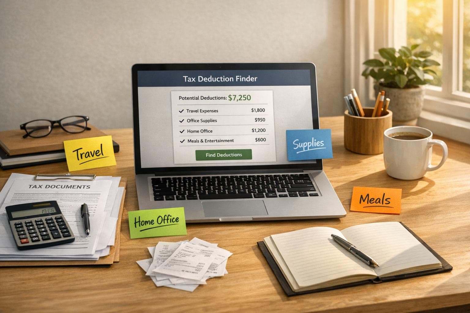 Tax Deduction Finder for Expenses