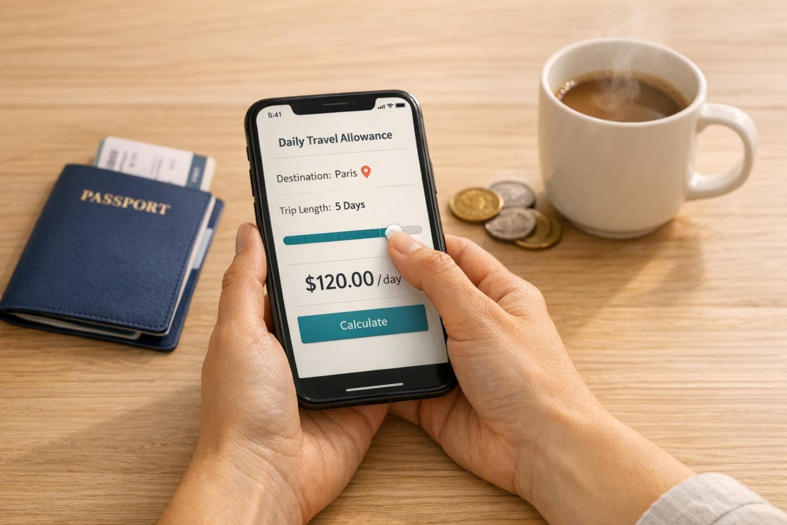 Daily Travel Allowance Checker